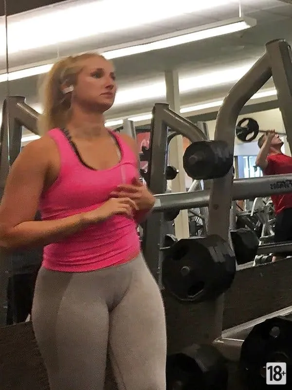 Секретные кадры в спортзале 🍑 Леггинсы, которые сводят с ума 💥